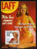 Congo 2003 History of the Cinema - Marilyn Monroe #3 perf m/sheet (Laff Magazine) unmounted mint, stamps on , stamps on  stamps on films, stamps on  stamps on cinema, stamps on  stamps on entertainments, stamps on  stamps on music, stamps on  stamps on personalities, stamps on  stamps on marilyn monroe