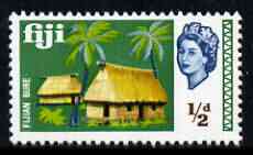 Fiji 1968 Bure Huts 1/2d (from def set) unmounted mint, SG 371