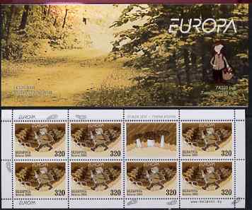 Belarus 2004 Europa 2240r booklet (Fungi) complete and pristine, stamps on , stamps on  stamps on europa, stamps on  stamps on fungi