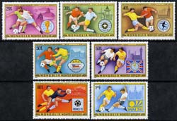 Mongolia 1978 Football World Cup Championships perf set of 7 unmounted mint, SG 1129-35, stamps on , stamps on  stamps on football, stamps on  stamps on sport