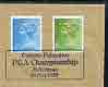 Postmark - Great Britain 1979 cover for Colgate-Palmolive PGA Championship with special St Andrews cancel, stamps on sport, stamps on golf
