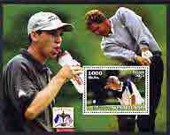 Somaliland 2002 The Ryder Cup perf m/sheet #1 unmounted mint, stamps on sport, stamps on golf