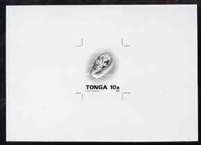Tonga 1993-95 Bubble Cone 10s (from Marine Life def set) B&W photographic proof, scarce thus, as SG 1221, stamps on , stamps on  stamps on marine life, stamps on  stamps on shells