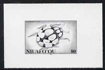 Tonga - Niuafo'ou 1994 Coccinellidea 80s (from Beetles set) B&W photographic proof, scarce thus, as SG 205, stamps on , stamps on  stamps on insects, stamps on  stamps on beetles