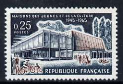 France 1965 20th Anniversary of Youth Clubs (Maisons des Jeunes et de la Culture) unmounted mint, SG 1677*