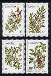 Lesotho 1979 Trees set of 4 unmounted mint, SG 367-70, stamps on , stamps on  stamps on trees