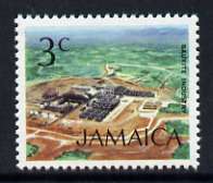 Jamaica 1972 Bauxite Industry 3c with wmk sideways inverted unmounted mint, SG 346Ei, stamps on minerals, stamps on bauxite
