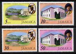 Jamaica 1975 University of West Indies perf set of 4 unmounted mint, SG 393-96, stamps on education, stamps on universities