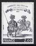 France 1978 French Art 2f unmounted mint, SG 2243, stamps on arts, stamps on horses