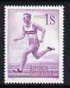 Austria 1959 Runner 1s unmounted mint from Sports set, SG 1345, stamps on sport, stamps on athletics, stamps on running