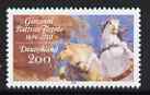 Germany - West 1996 300th Birth Anniversary of Giovannia Battista Tiepolo (artist) 200pf unmounted mint, SG 2707, stamps on arts, stamps on horses
