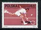 Poland 1981 60th Anniversary of Polish Tennis Association  unmounted mint SG 2763, stamps on sport, stamps on tennis