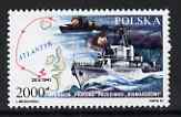 Poland 1991 50th Anniversary of participation of 'Piorup' (destroyer) in Operation against 'Bismarck' (German Battleship), SG 3357 unmounted mint, stamps on , stamps on  stamps on ships, stamps on  stamps on  ww2 , stamps on  stamps on 