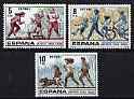 Spain 1979 Sports for All set of 3 unmounted mint, SG 2564-66