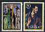 Spain 1982 Air - Paintings by El Greco set of 2 unmounted mint, SG 2686-87, stamps on arts, stamps on el greco, stamps on religion
