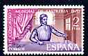 Spain 1970 International Tailoring Congress unmounted mint, SG 2046, stamps on , stamps on  stamps on textiles, stamps on  stamps on costumes