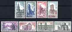 Spain 1971 Holy Year of Compostela (3rd Issue) set of 8 unmounted mint, SG 2121-28, stamps on religion, stamps on shells