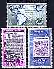 Spain 1973 500th Anniversary of Spanish Printing set of 3 unmounted mint, SG 2222-24, stamps on maps, stamps on printing