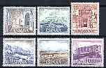 Spain 1976 Tourist Series set of 6 unmounted mint, SG 2379-84, stamps on , stamps on  stamps on architecture, stamps on  stamps on tourism