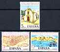 Spain 1978 Las Palmas, Gran Canaria 500th Anniversary set of 3 unmounted mint, SG 2525-27, stamps on maps, stamps on explorers, stamps on columbus, stamps on ships