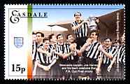 Easdale 1996 Great Sporting Events - Football 15p - Newcastle Winners of 1950-51 FA Cup Final, unmounted mint, stamps on , stamps on  stamps on football, stamps on  stamps on sport