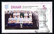 Davaar Island 1996 Great Sporting Events - Football 5p - Blackburn Winners of 1927-28 FA Cup Final, unmounted mint, stamps on , stamps on  stamps on football, stamps on  stamps on sport