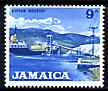 Jamaica 1964-68 Gypsum Industry 9d (from def set) unmounted mint, SG 225, stamps on ships, stamps on industry