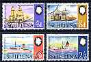 St Helena 1969 Mail Communications (Ships) perf set of 4 fine cds used, SG 241-44, stamps on communications, stamps on ships