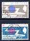 St Helena 1965 ITU Centenary perf set of 2 very fine cds used, SG 197-98, stamps on , stamps on  stamps on itu, stamps on  stamps on radio, stamps on  stamps on , stamps on  stamps on  itu , stamps on  stamps on communications