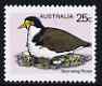 Australia 1978-80 Masked Plover 25c from Birds def set unmounted mint, SG 676*, stamps on , stamps on  stamps on birds