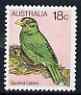 Australia 1980-82 Spotted Catbird 18c from 2nd Birds def set unmounted mint, SG 734b*, stamps on birds, stamps on 