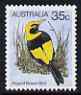 Australia 1980-82 Regent Bowerbird 35c from 2nd Birds def set unmounted mint, SG 736*, stamps on birds, stamps on 