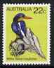 Australia 1978-80 White-tailed Kingfisher 22c from Birds def set unmounted mint, SG 675*, stamps on birds, stamps on kingfisher