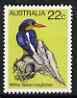 Australia 1978-80 White-tailed Kingfisher 22c from Birds def set unmounted mint, SG 675*, stamps on , stamps on  stamps on birds, stamps on kingfisher