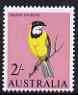 Australia 1964-65 Golden Whistler 2s from Birds def set, unmounted mint, SG 366, stamps on , stamps on  stamps on birds