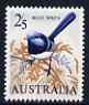 Australia 1964-65 Blue Wren 2s5d (ord paper) from Birds def set, unmounted mint, SG 367a