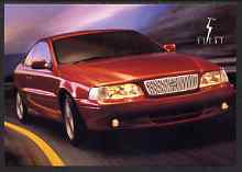 Postcard - Publicity postcard showing Volvo C70 as used in the Paramount film The Saint, unused and pristine, stamps on cars, stamps on volvo, stamps on films, stamps on cinema