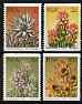 South Africa 1977-82 Succulents def set of 4 coil stamps unmounted mint, SG 431-34, stamps on cacti, stamps on flowers