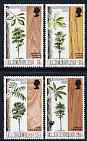 British Honduras 1970 Indigenous Hardwoods (2nd series) perf set of 4 unmounted mint, SG 291-94*, stamps on trees