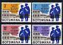 Botswana 1967 Conference on Education perf set of 4 unmounted mint SG 234-37*, stamps on education