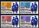 Botswana 1967 Conference on Education perf set of 4 unmounted mint SG 234-37*, stamps on , stamps on  stamps on education