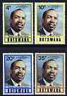 Botswana 1974 Tenth Anniversary of Self Government perf set of 4 unmounted mint SG 3141-44*, stamps on , stamps on  stamps on constitutions