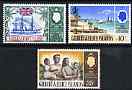 Gilbert & Ellice Islands 1967 75th Anniversary of Protectorate perf set of 3 unmounted mint, SG 132-34, stamps on , stamps on  stamps on ships, stamps on  stamps on 