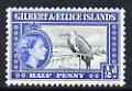 Gilbert & Ellice Islands 1956-62 Great Frigate Bird 0.5d unmounted mint, SG 64*, stamps on birds
