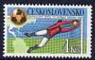 Czechoslovakia 1986 World Cup Football Championships, Mexico 4k unmounted mint, SG 2831, stamps on , stamps on  stamps on football, stamps on  stamps on sport