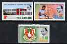 Gambia 1975 Centenary of Gambia High School perf set of 3 unmounted mint, SG 339-41*, stamps on education