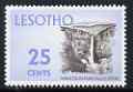 Lesotho 1971 Maletsunyane Falls 25c from def set unmounted mint, SG 200, stamps on waterfalls