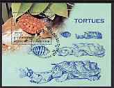 Cambodia 1998 Tortoises & Turtles perf m/sheet cto used, SG 1814, stamps on reptiles, stamps on turtles