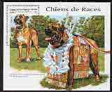 Cambodia 1999 Dogs perf m/sheet unmounted mint, stamps on dogs