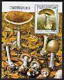 Cambodia 2000 Fungi perf m/sheet unmounted mint, stamps on fungi